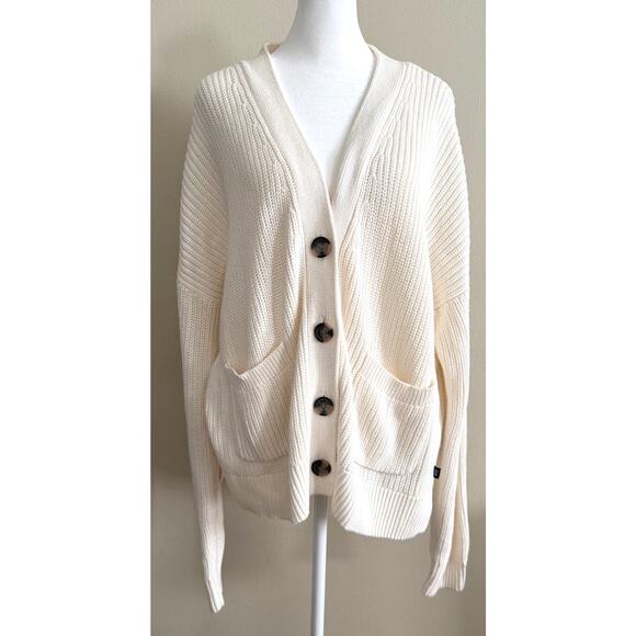 GAP Cotton Chunky Knit Button-Down Grandpa Cardigan Sweater Size XXL - Picture 1 of 5